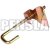 Ladder Clamp For Scaffolding Tubes 48.3 MM Electro Galvanized Manufacturers, Wholesale Suppliers Exporters in Jalandhar, Punjab, India