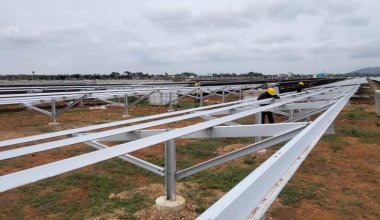 Ground Mount Solar Structure Installation for Utility Scale EPC Projects