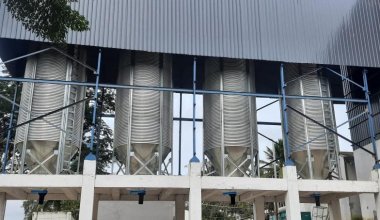 High Capacity Grain Storage Silos