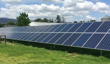 Large Scale Solar Farm Installation