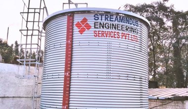 Prefabricated Zincalume Steel Bolted Water Storage Tank
