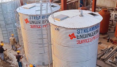 Zincalume Steel Bolted Tanks for Industrial Water Storage
