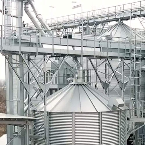 Zincalume Steel Flat Bottom Silo Manufacturers, Wholesale Suppliers in Noida, Uttar Pradesh, India