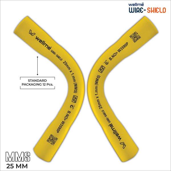 PVC Conduit Bend Yellow Color by Wellme Pipes for Electrical Use Manufacturers, Suppliers in Delhi