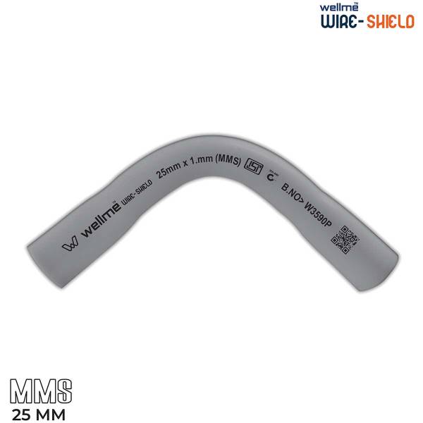 PVC Pipe Bend 25mm Size by Welme Pipes for Pipe Fittings Manufacturers, Suppliers in Delhi