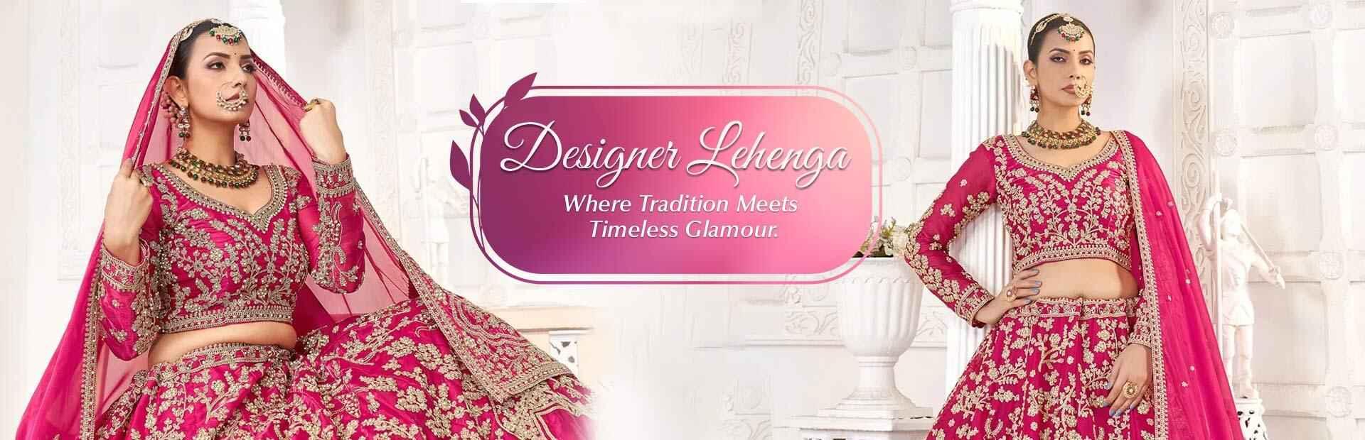 Buy Designer Lahenga Online in Delhi