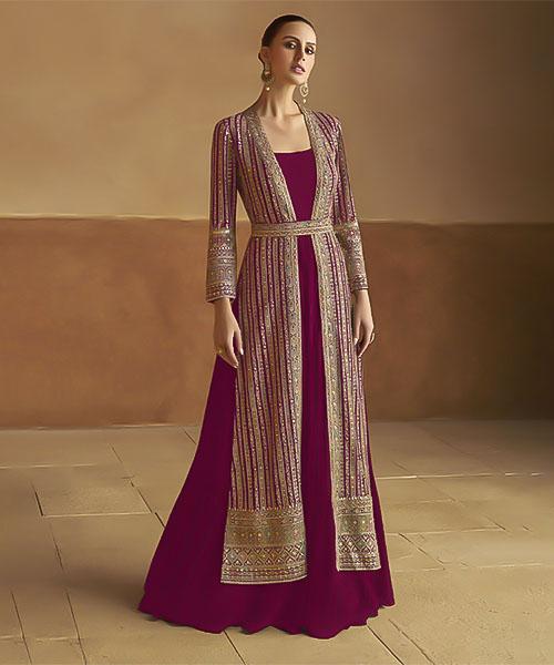 Printed Gown