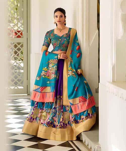 Printed Lehenga
