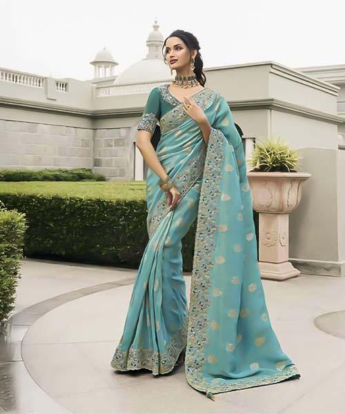 Partywear Saree